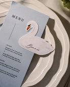 Watercolour Swan Place Card second styled photograph