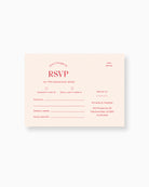 Wave RSVP Card mockup