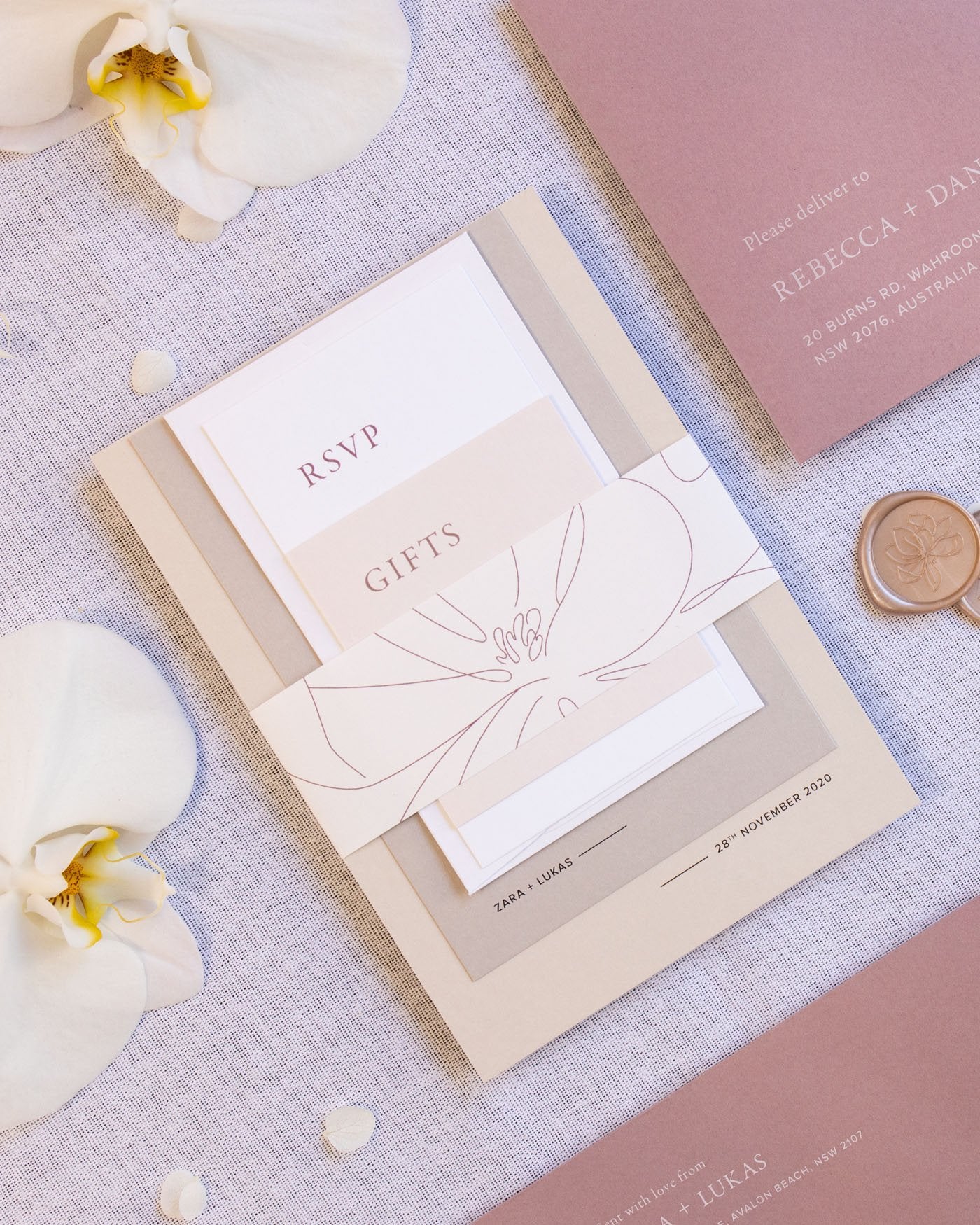 Magnolia Seating Chart Peppermint Press