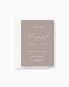 Peppermint Press Stationery Suite Amour Engagement Invite