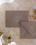 Peppermint Press Stationery Suite Balmoral Envelope Printing