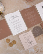 Peppermint Press Stationery Suite Balmoral Four Card Package