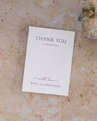 Peppermint Press Stationery Suite Balmoral Thank you Card