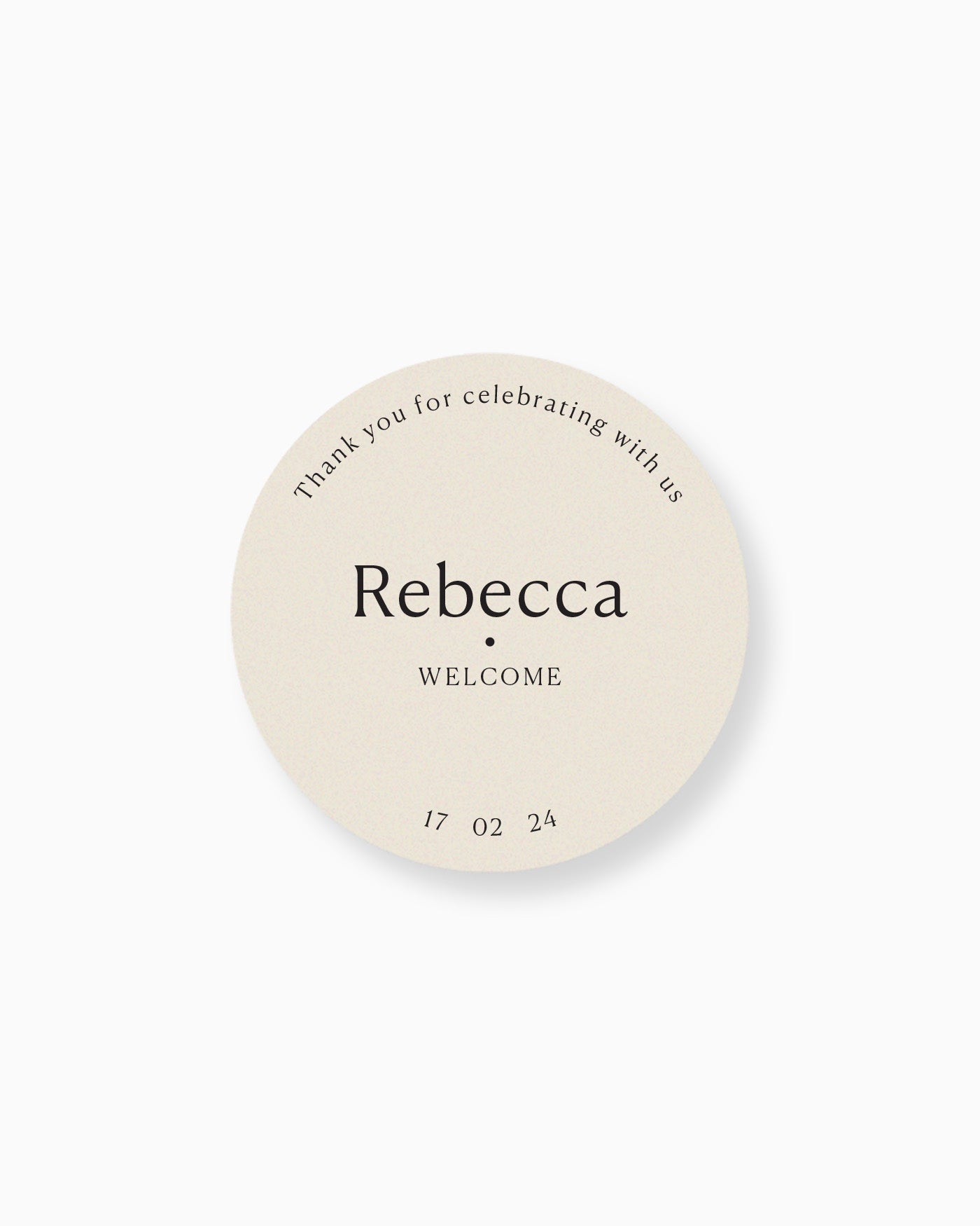 Peppermint Press mws_apo_generated Georgia Place Card Coaster