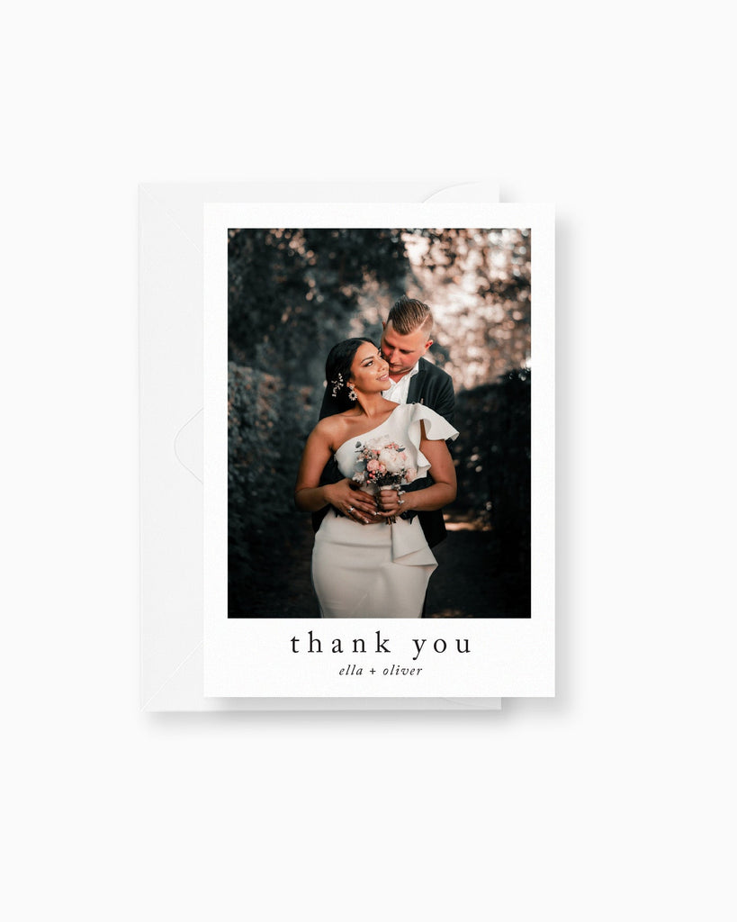 Peppermint Press Stationery Suite Habitat Photo Thank you Card