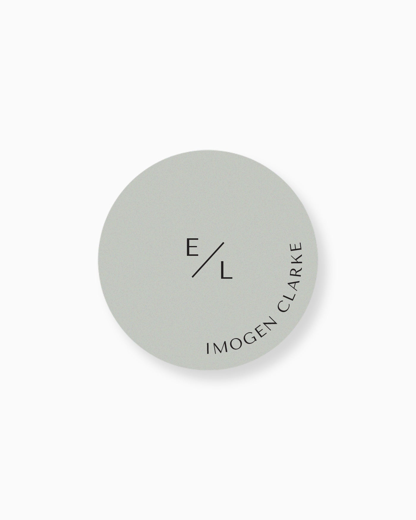 Peppermint Press On the Day Melbourne Place Card Coaster
