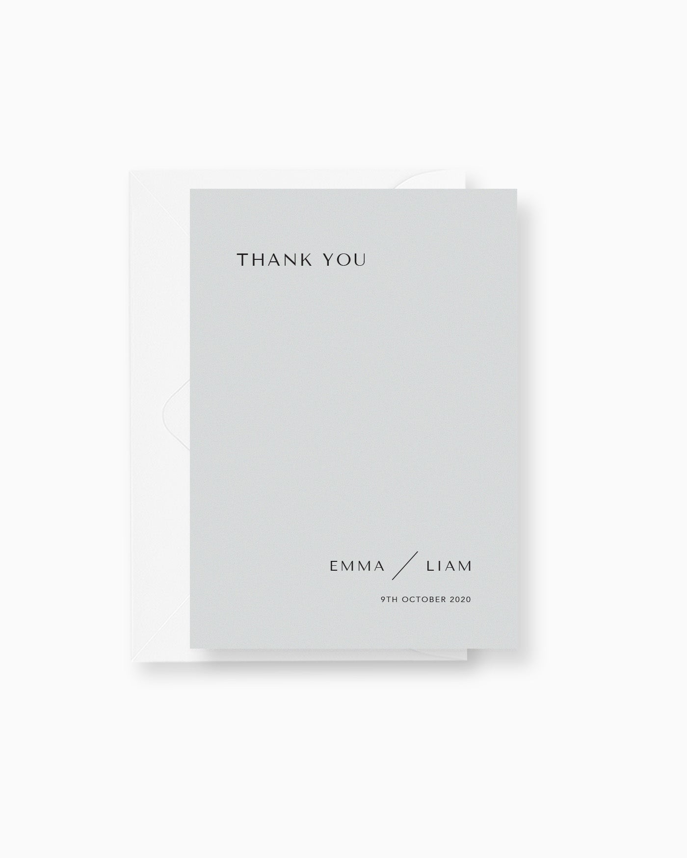 Peppermint Press Stationery Suite Melbourne Thank you Card
