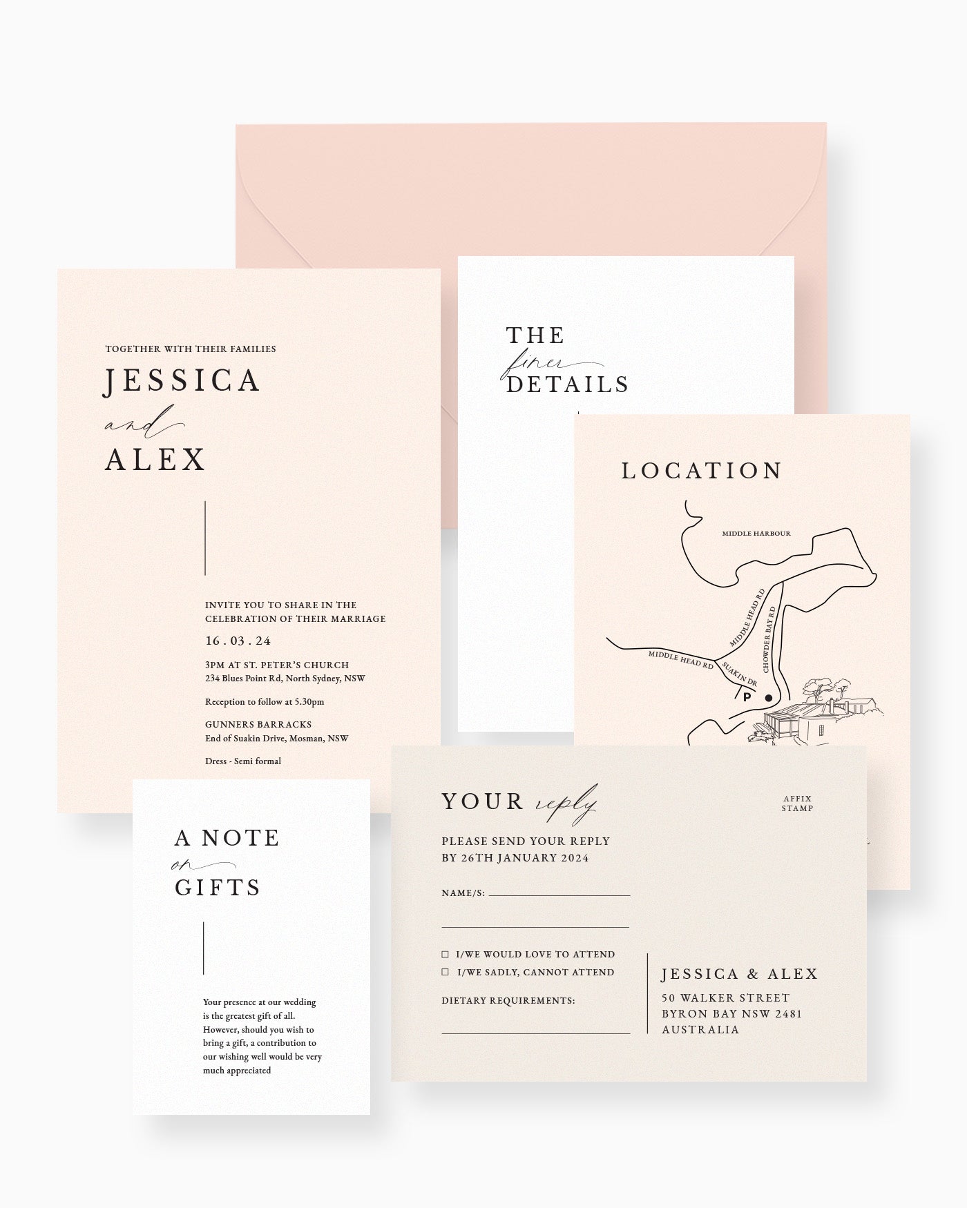 Peppermint Press mws_apo_generated Milan Five Card Package