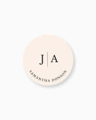 Peppermint Press mws_apo_generated Milan Place Card Coaster