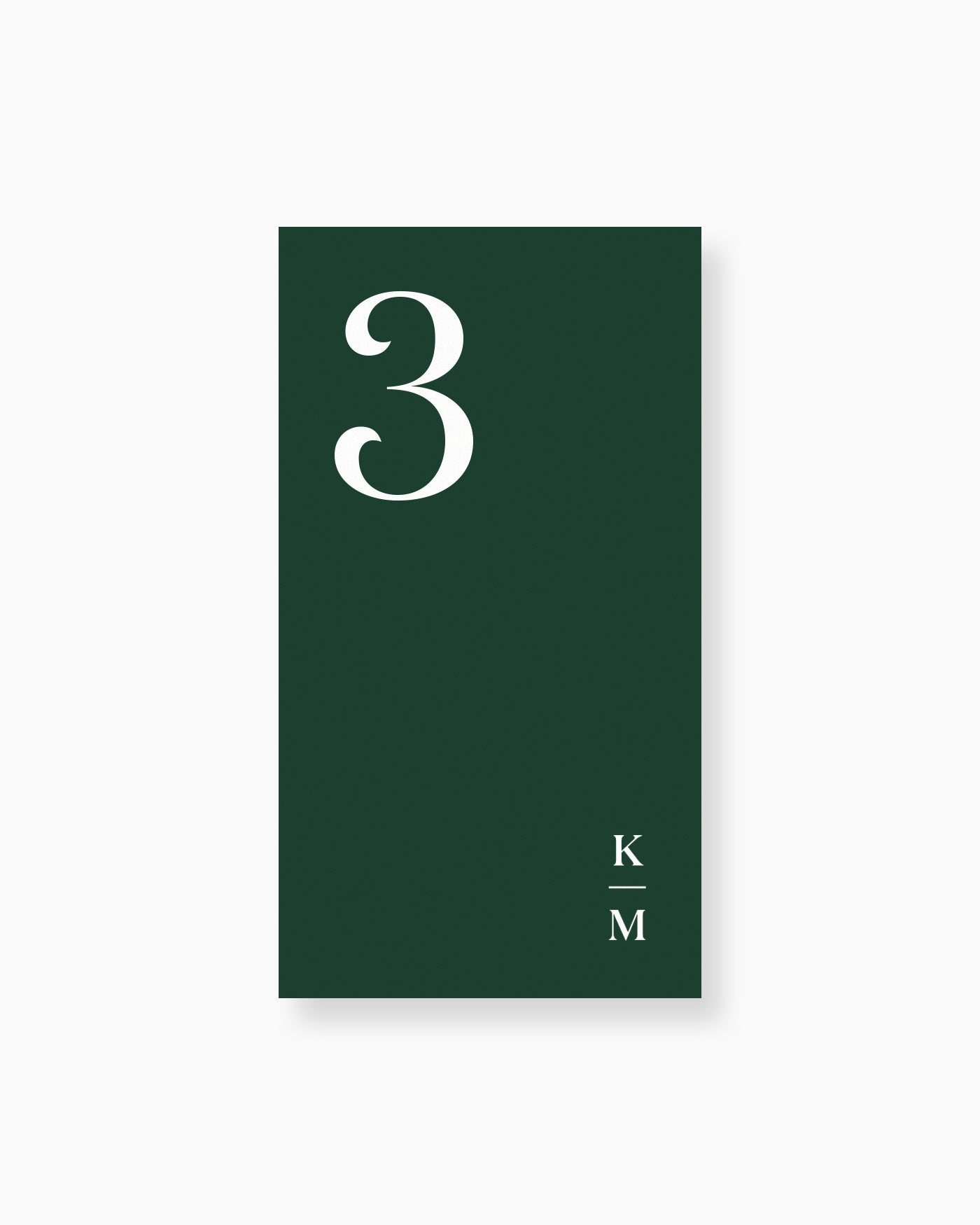 Peppermint Press On the Day Narrative Small Signage