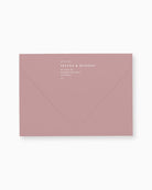 Peppermint Press Stationery Suite Selena Envelope Printing