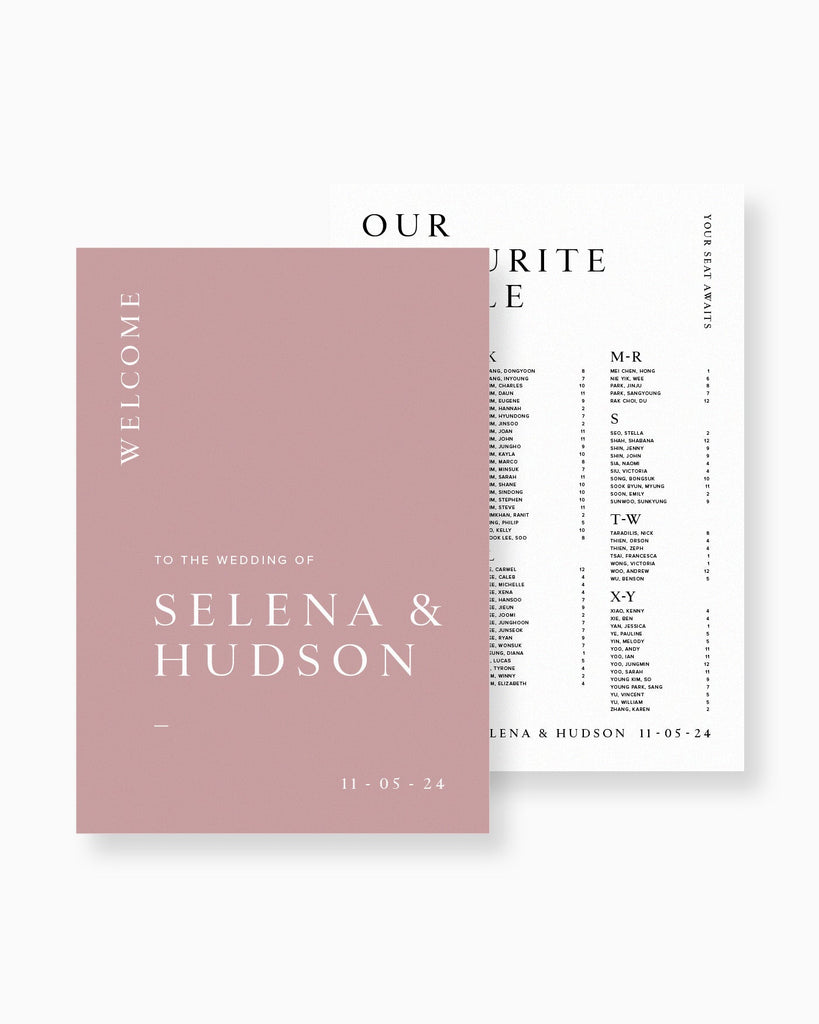 Peppermint Press On the Day Selena Large Signage Package
