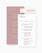 Peppermint Press On the Day Selena Menu Package