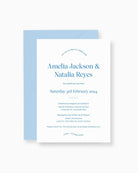 Peppermint Press Stationery Suite Wave Invitation