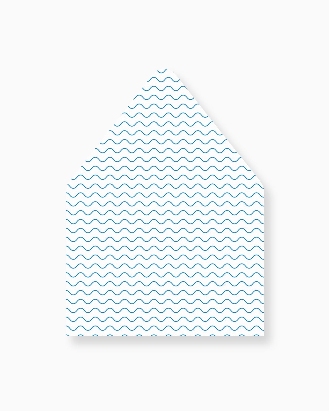Peppermint Press Stationery Suite Wave Envelope Liner
