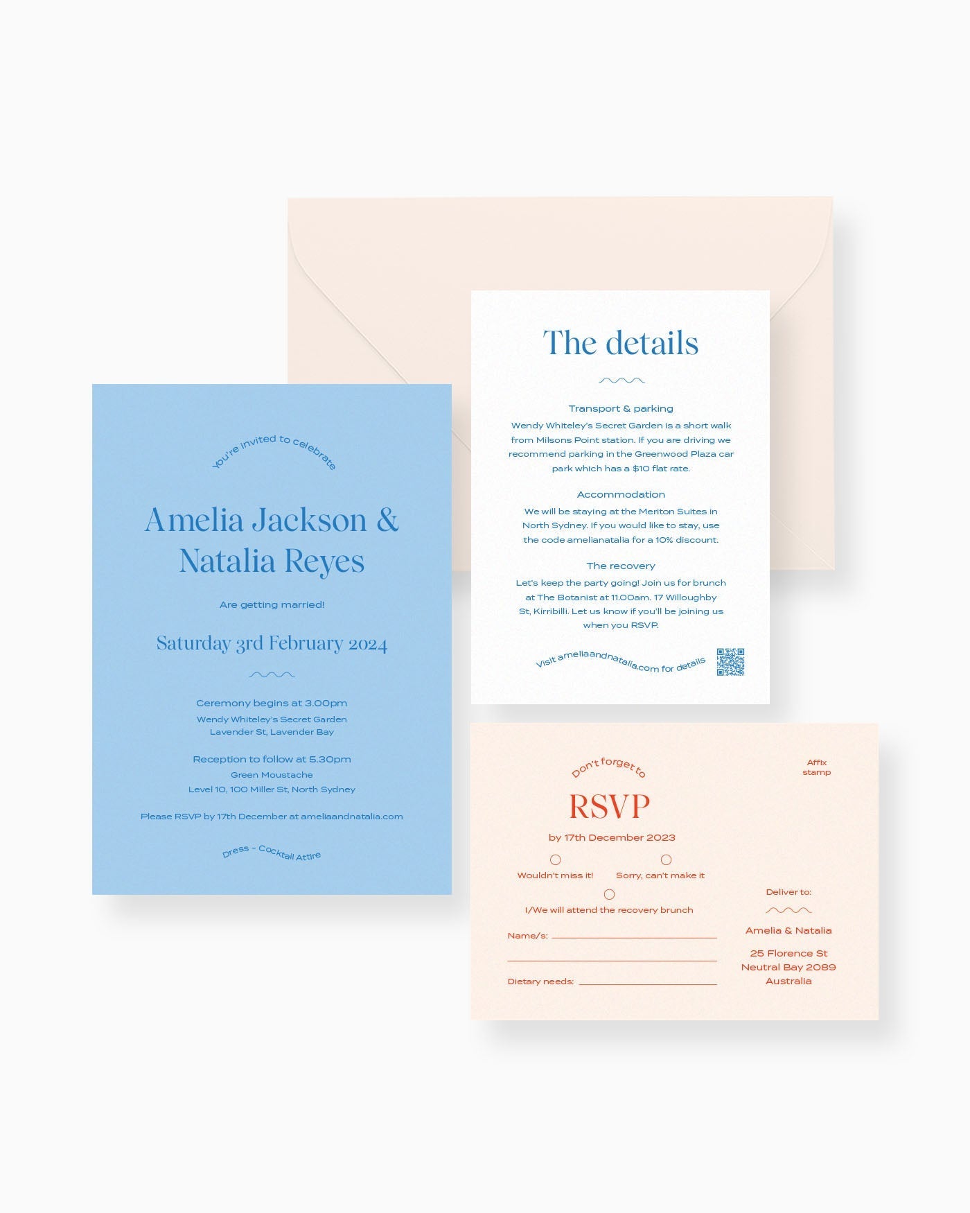 Peppermint Press Stationery Suite Wave Three Card Package